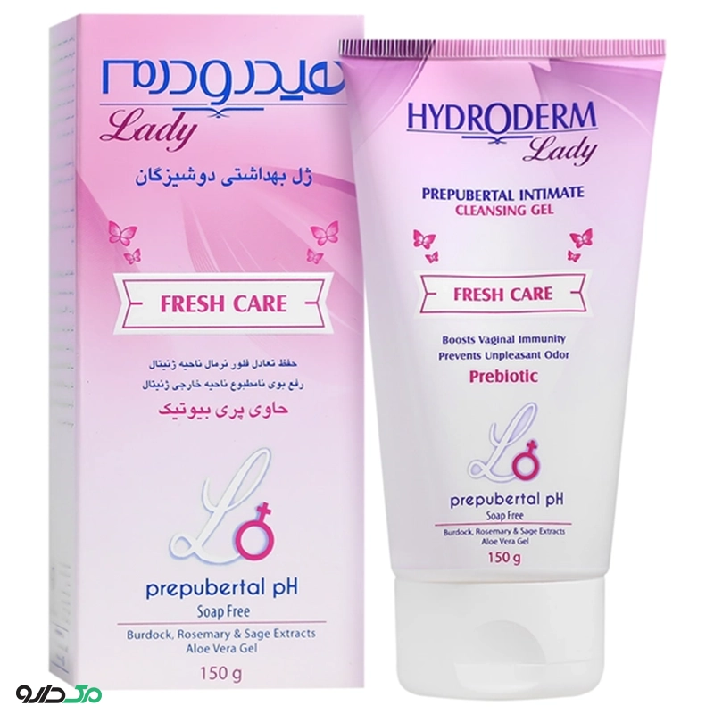 ژل بهداشتی مخصوص شستشوی دوشیزگان هیدرودرم